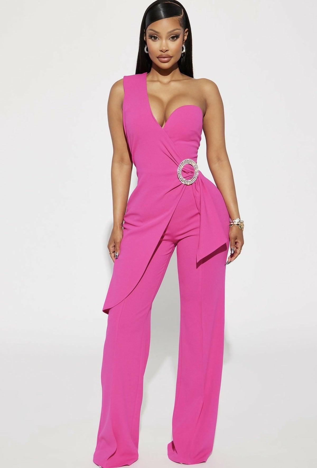 Pink jumpsuit