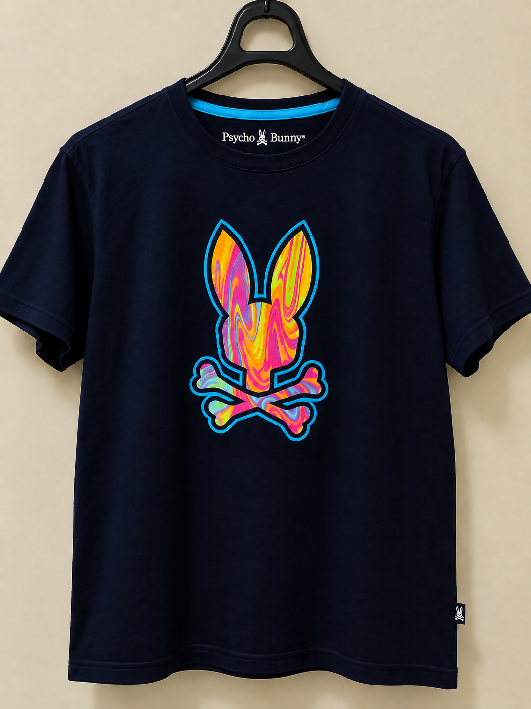 Psycho Bunny Men’s Graphic T-Shirt – Size 4 (Small)