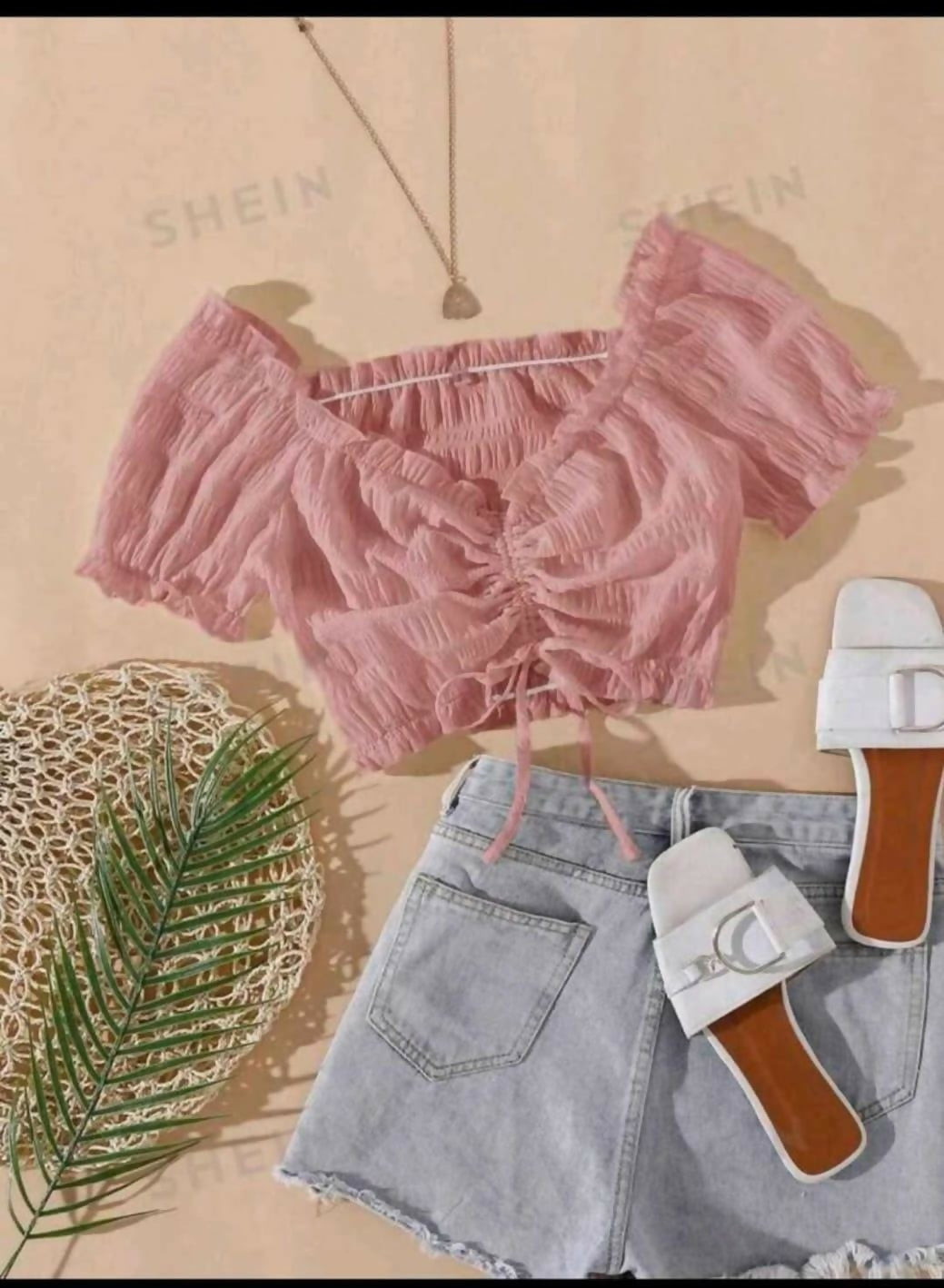 Dusty pink top