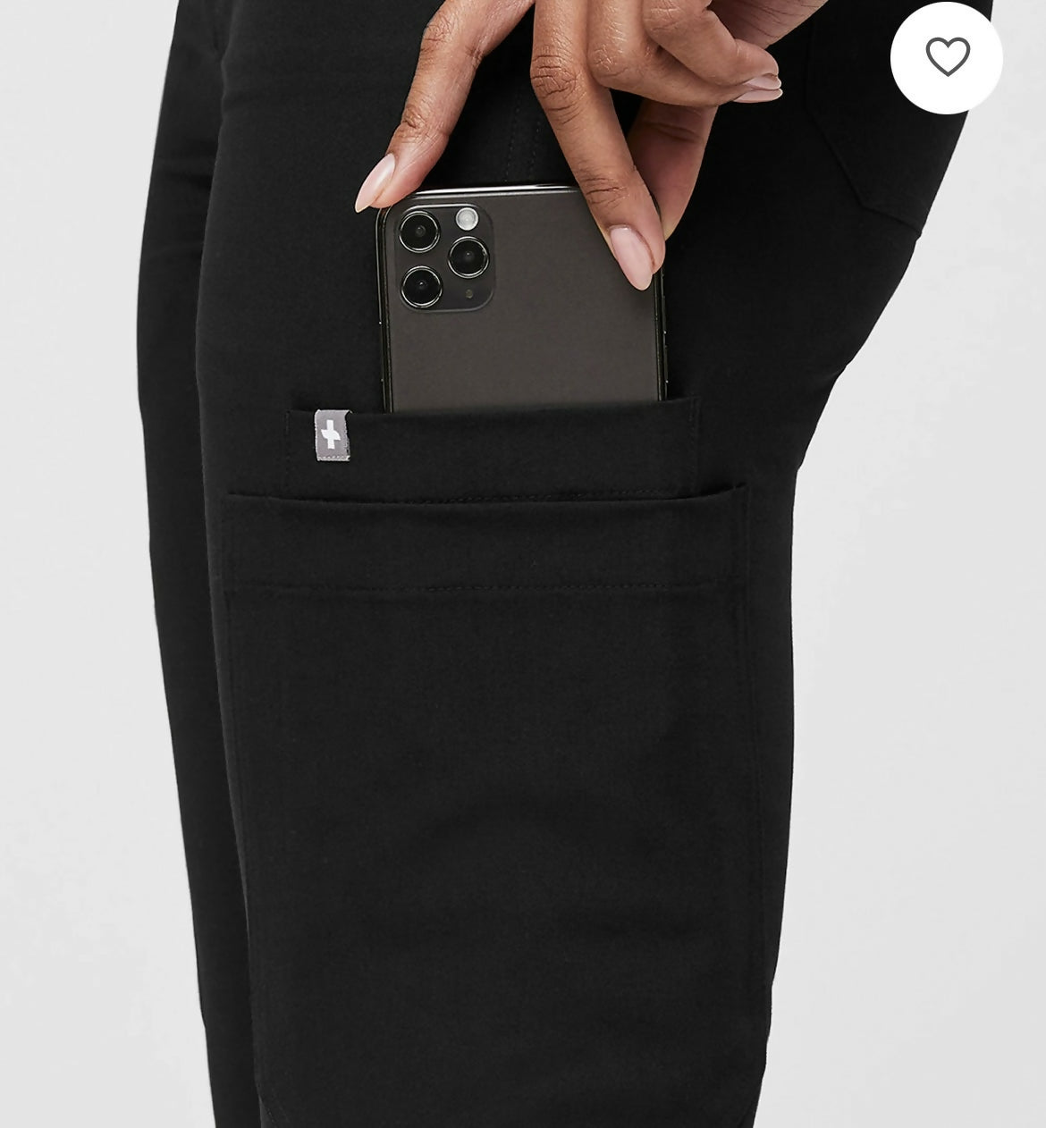 Yola High-Rise Slim Scrub Pants