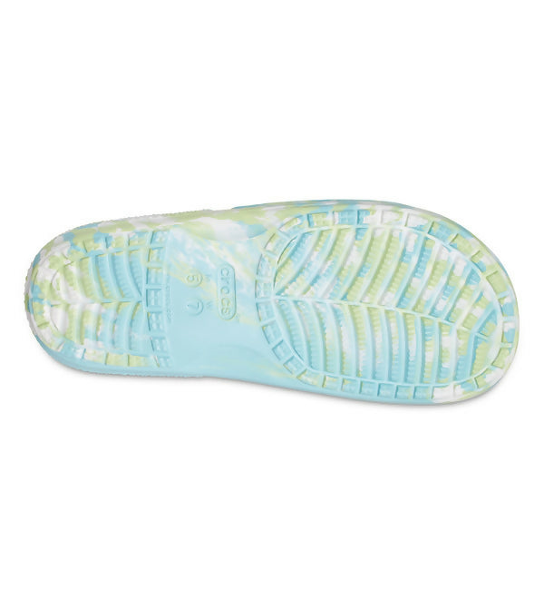(NEW) Crocs Classic Marbled Slide