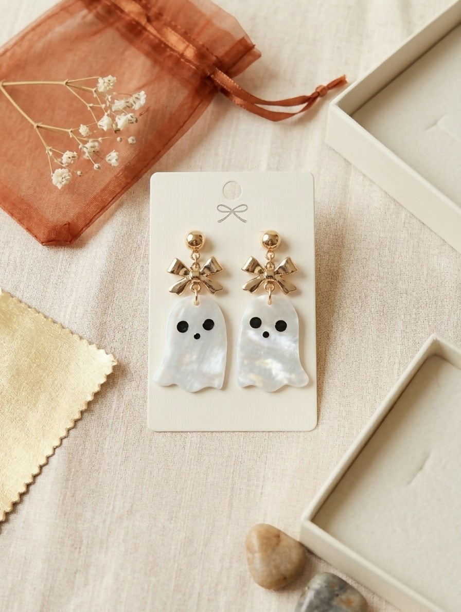 Boo Earrings