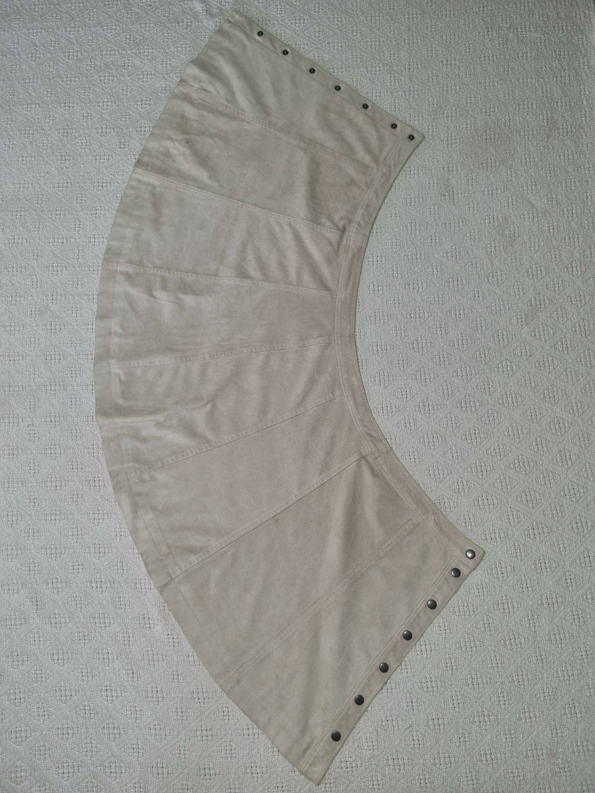 Tan Button up Skirt
