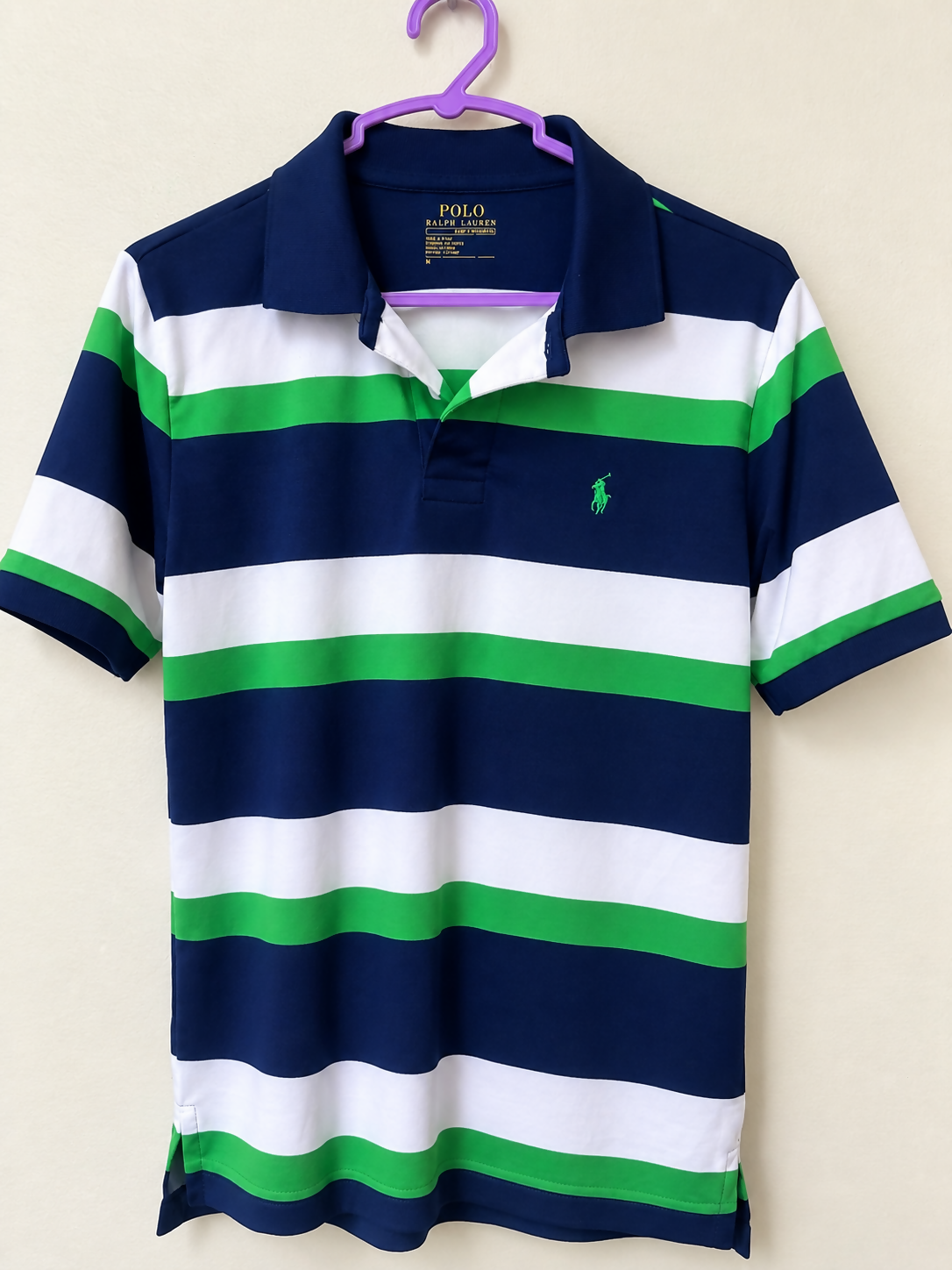 Polo Ralph Lauren Boys’ Striped Polo Shirt – Size M