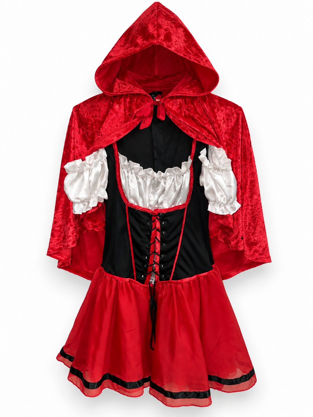Red Riding Hood Halloween Costume ๐บ ๐งบ (midevil style dress)