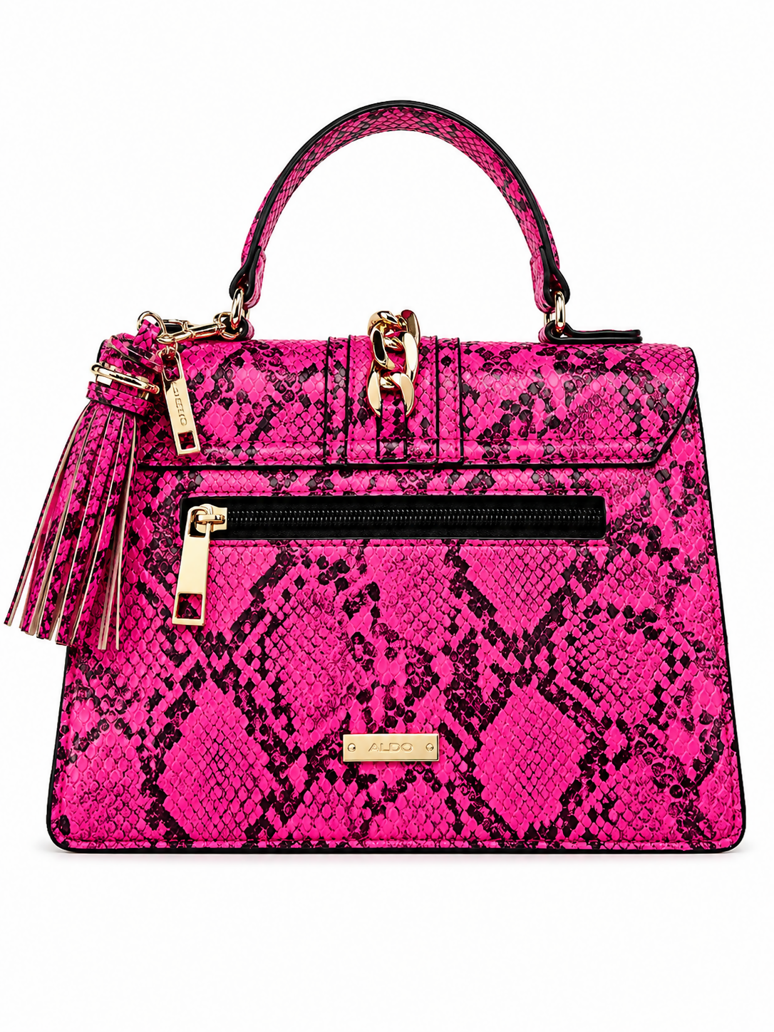 Pink Snakeskin Aldo Bag