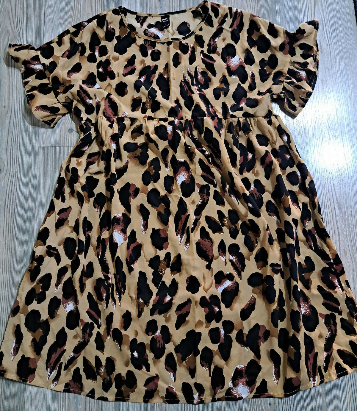 Leopard print dress