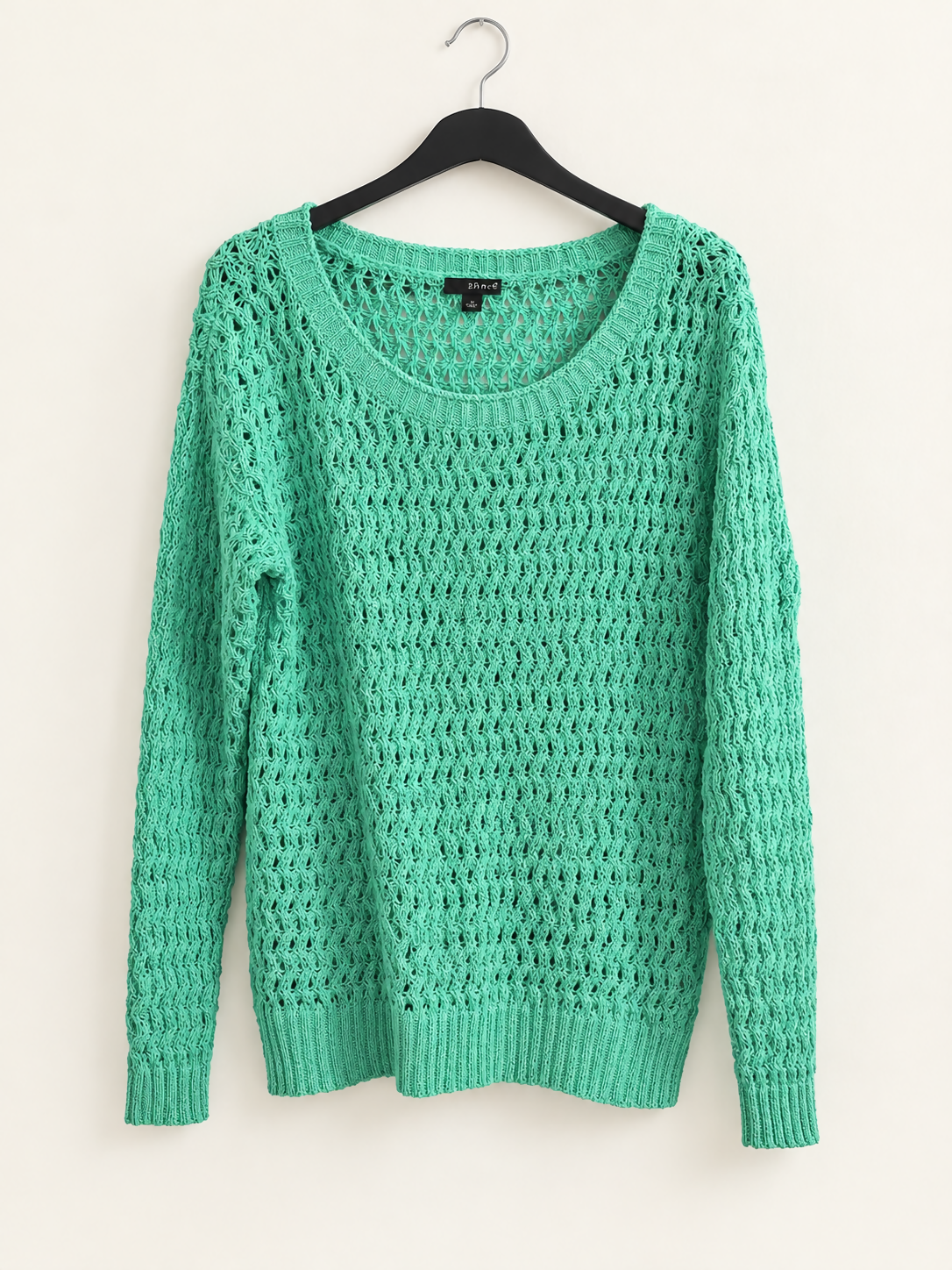 Open Knit Pullover Sweater