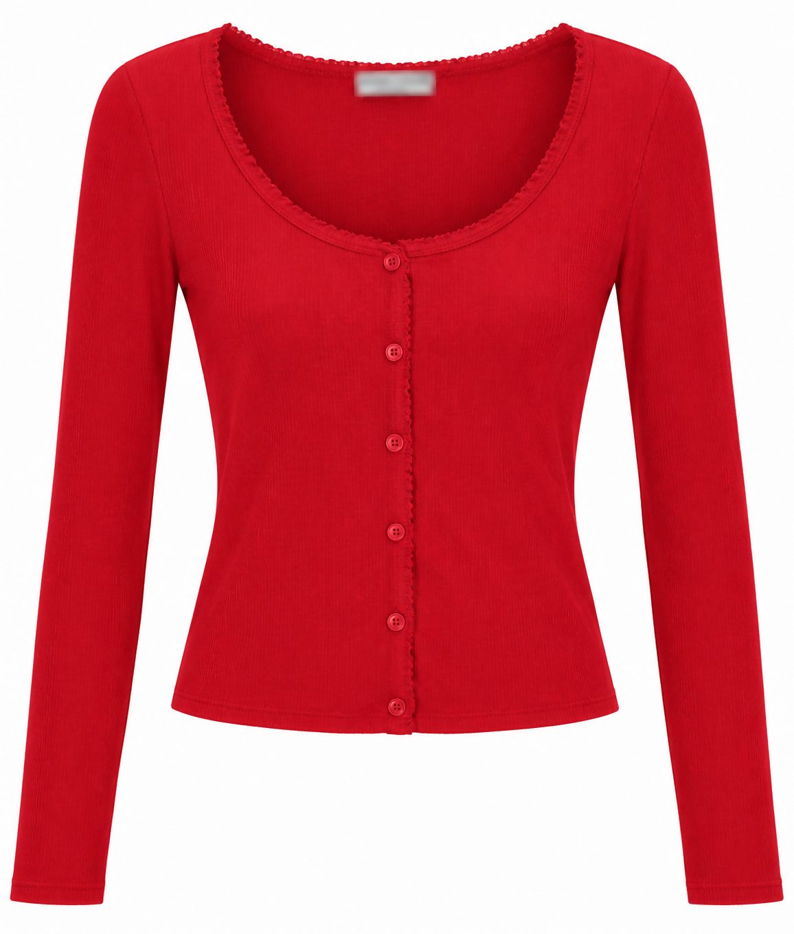 Red long sleeve top ♥️