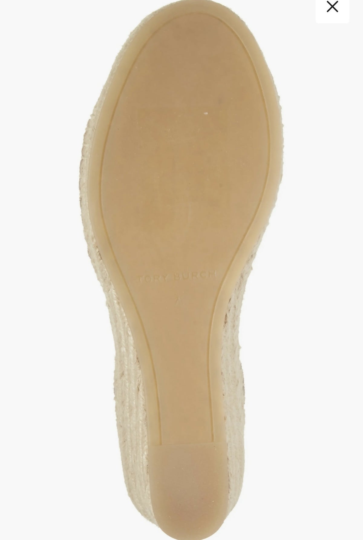 Tory Burch Ines Ankle Strap Espadrille Platform Wedge Sandal
