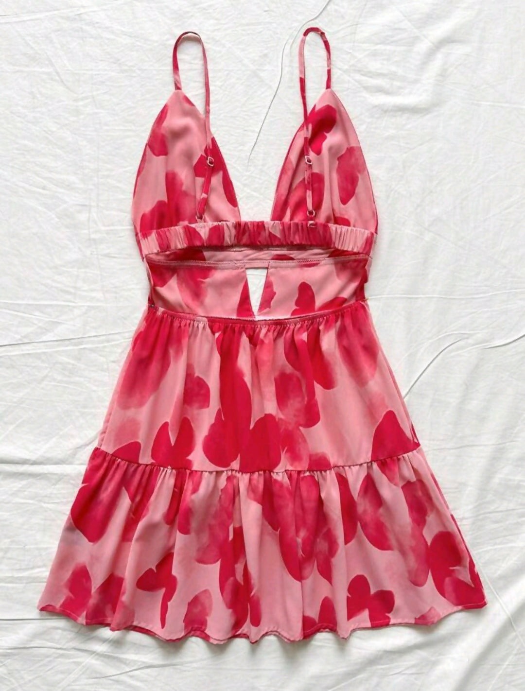 Floral Spaghetti Strap Dress
