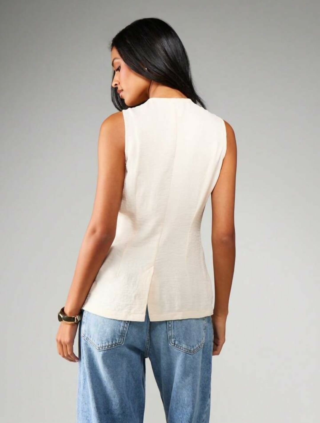 Missguided Lover Vest Blouse