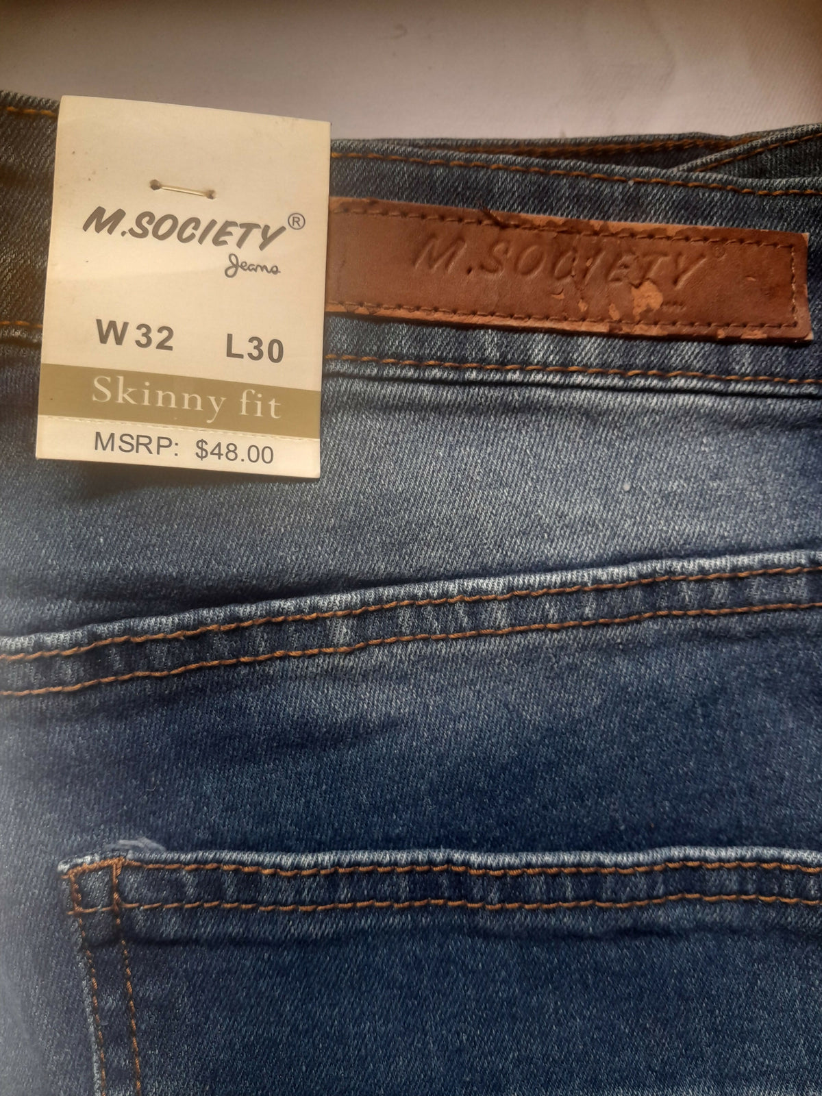 M Society Men Skinny Fit Jeans