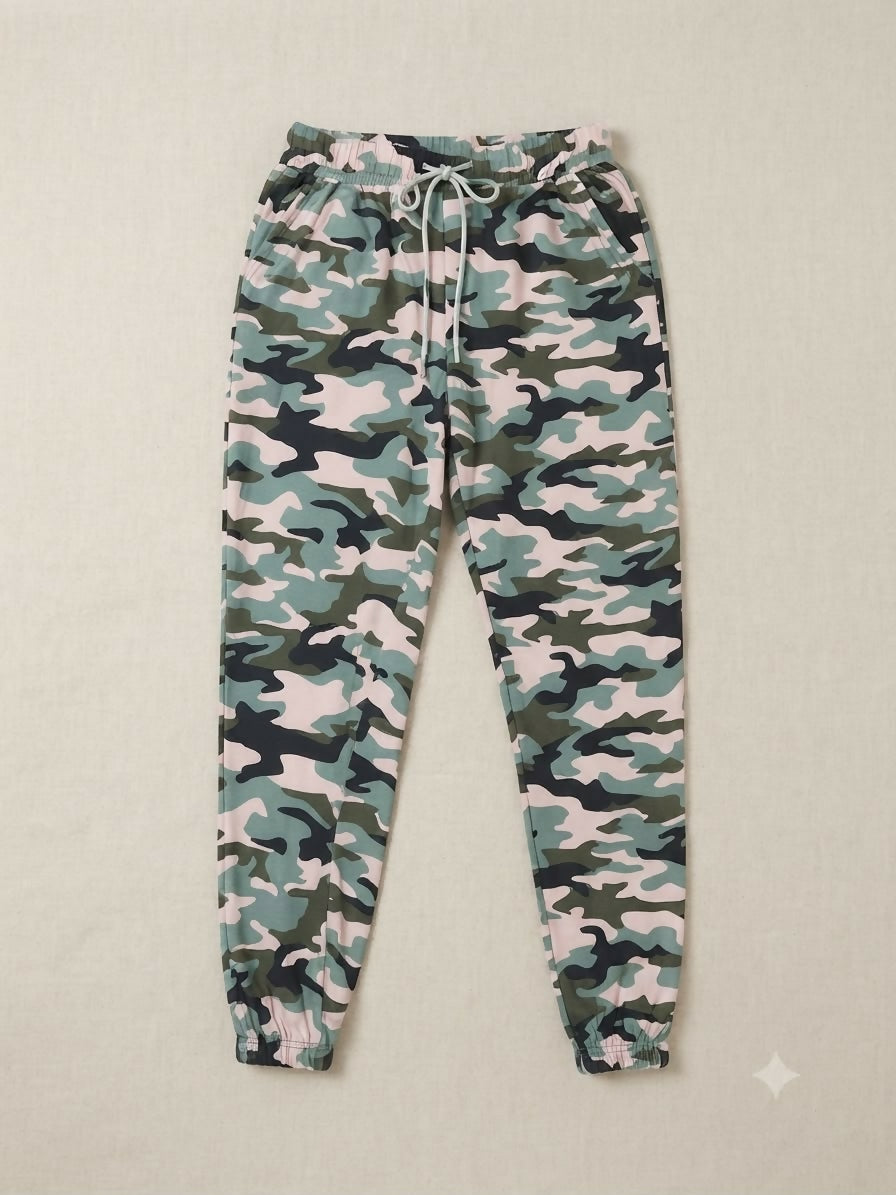 Army Print Joggers