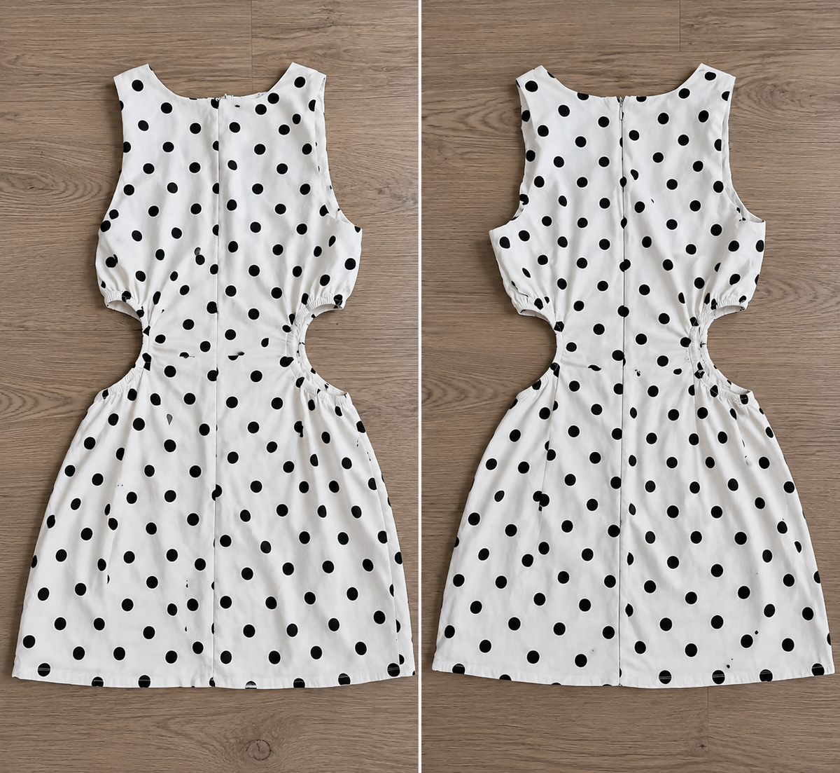 Polka Dot Mini Dress