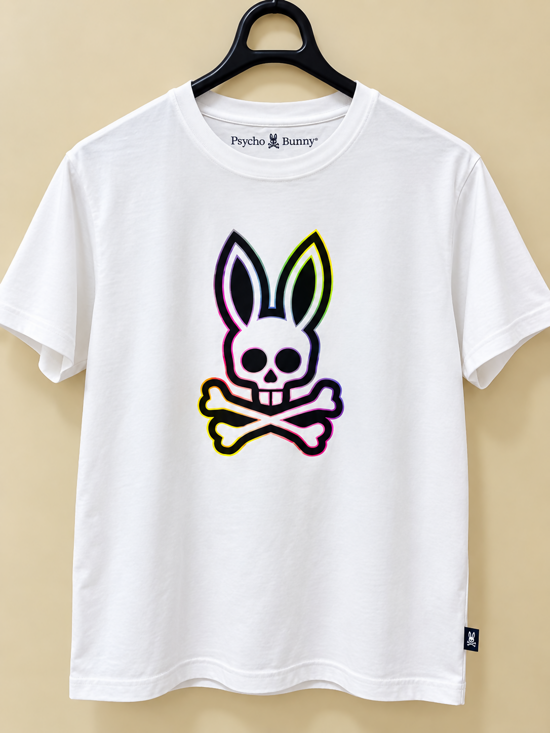 Psycho Bunny Men’s Graphic T-Shirt – Size 4 (Small)