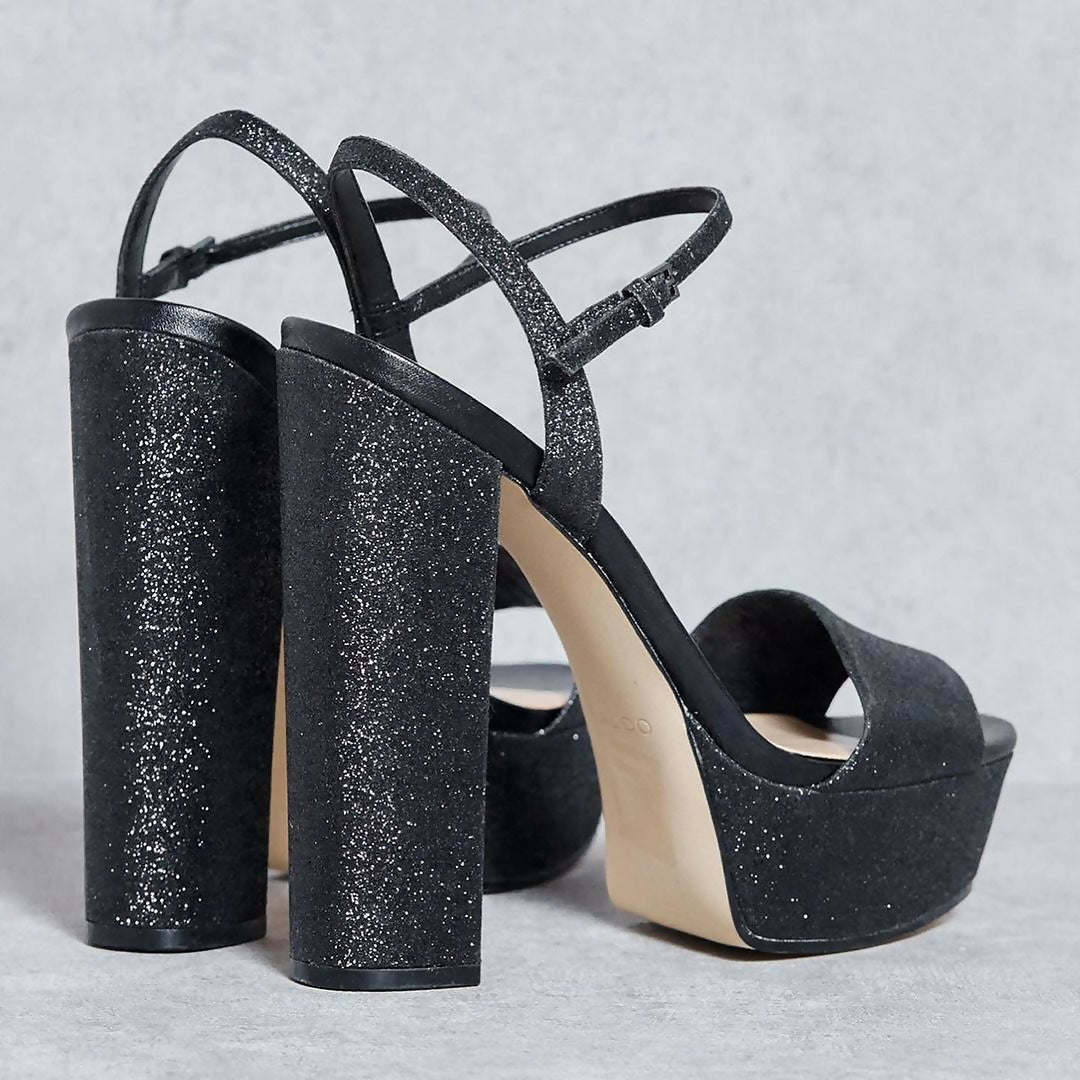 (NEW) Aldo Chunky Heel Platform Sandals