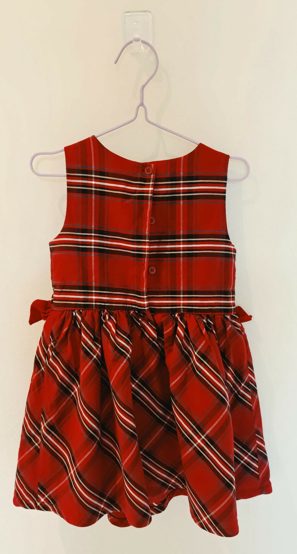 Carter's Girls Plaid Holiday Dress