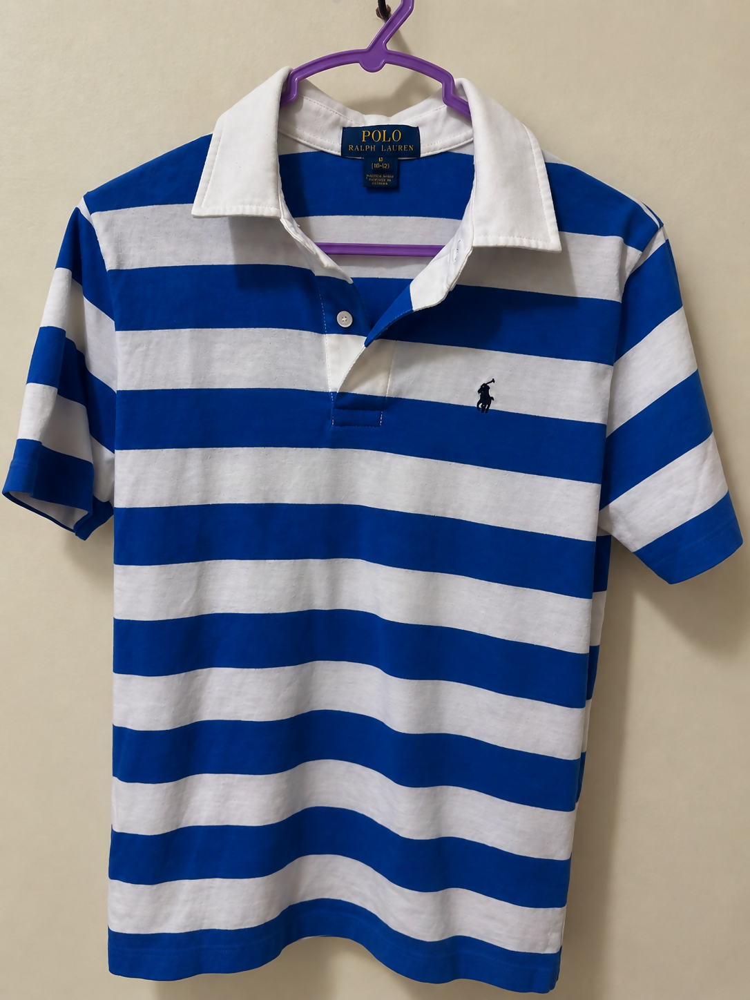 Boys Polo Ralph Lauren Polo Jersey Size M