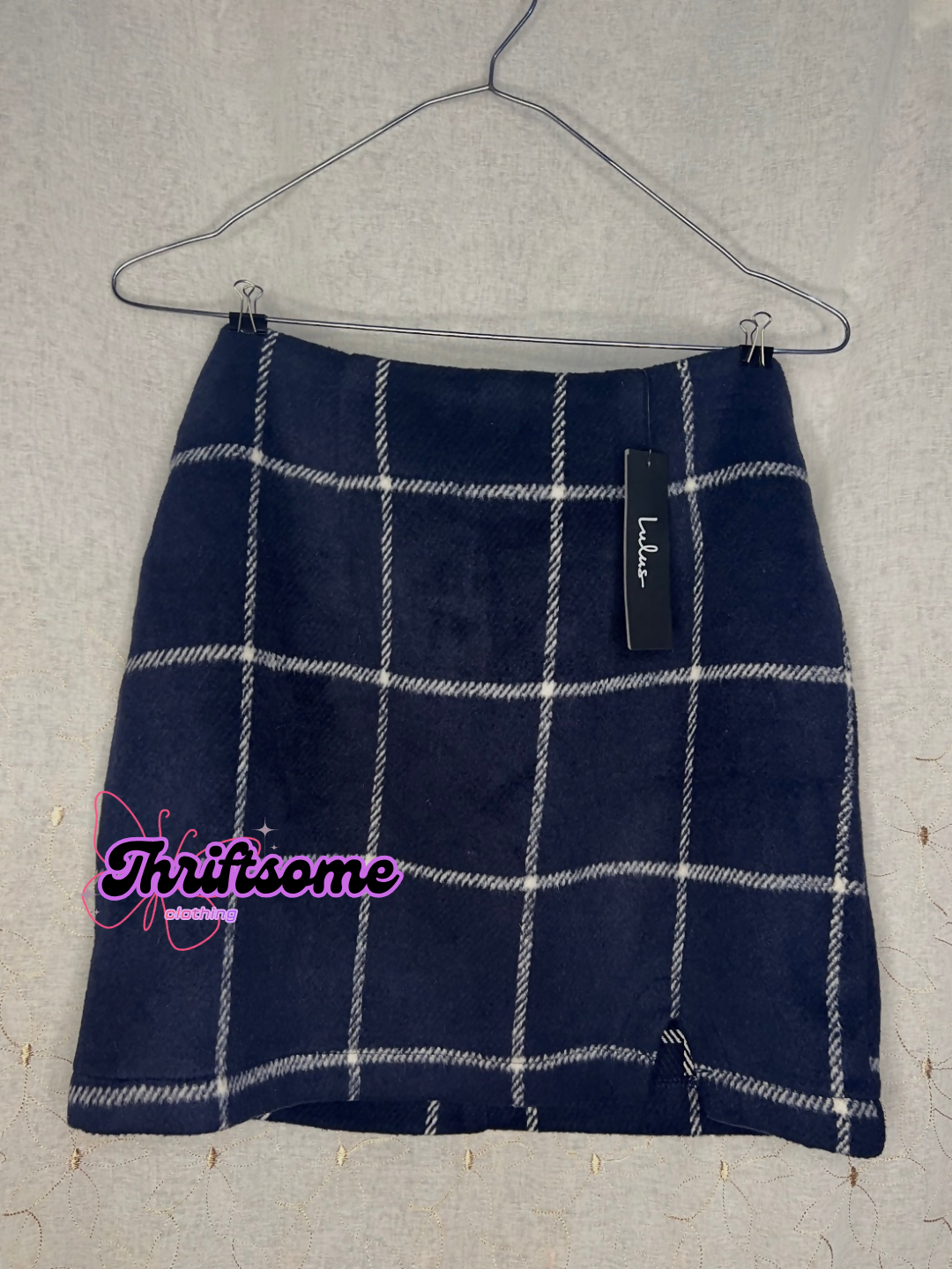 ⚡️Lulus Navy Mini Skirt⚡️