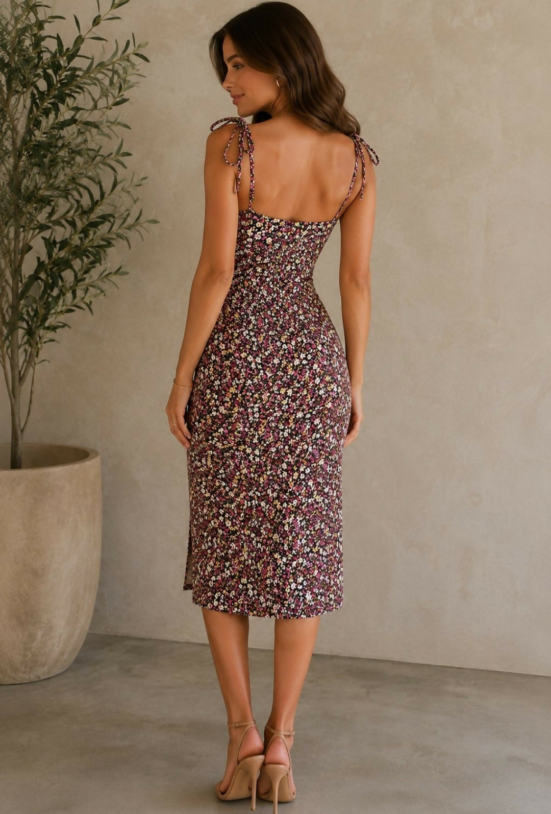 Floral Midi Dress