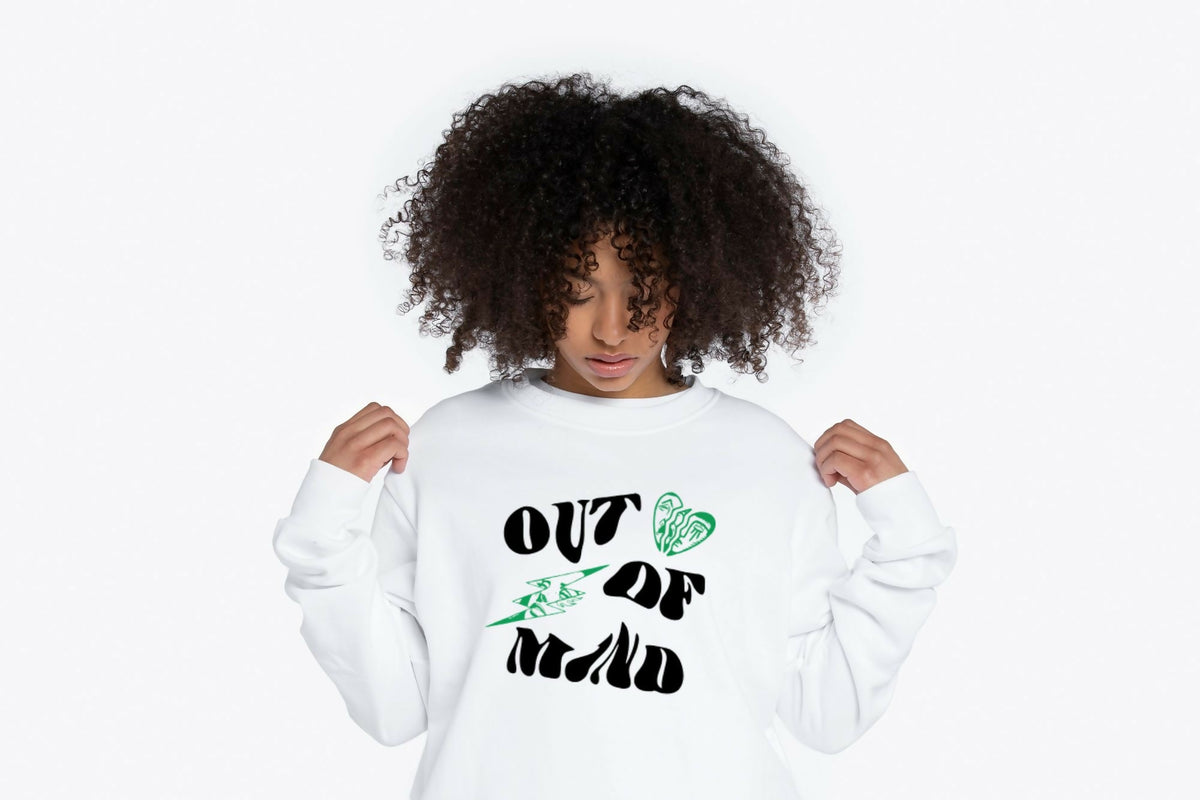 "Out Of Mind" Graphic Sweater