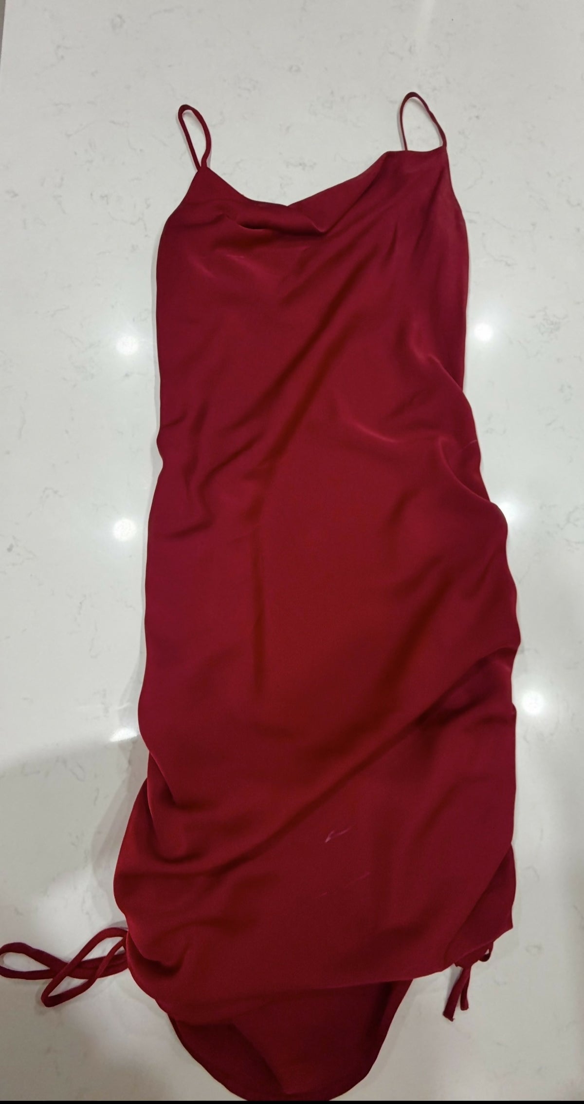 Red Slip Dress