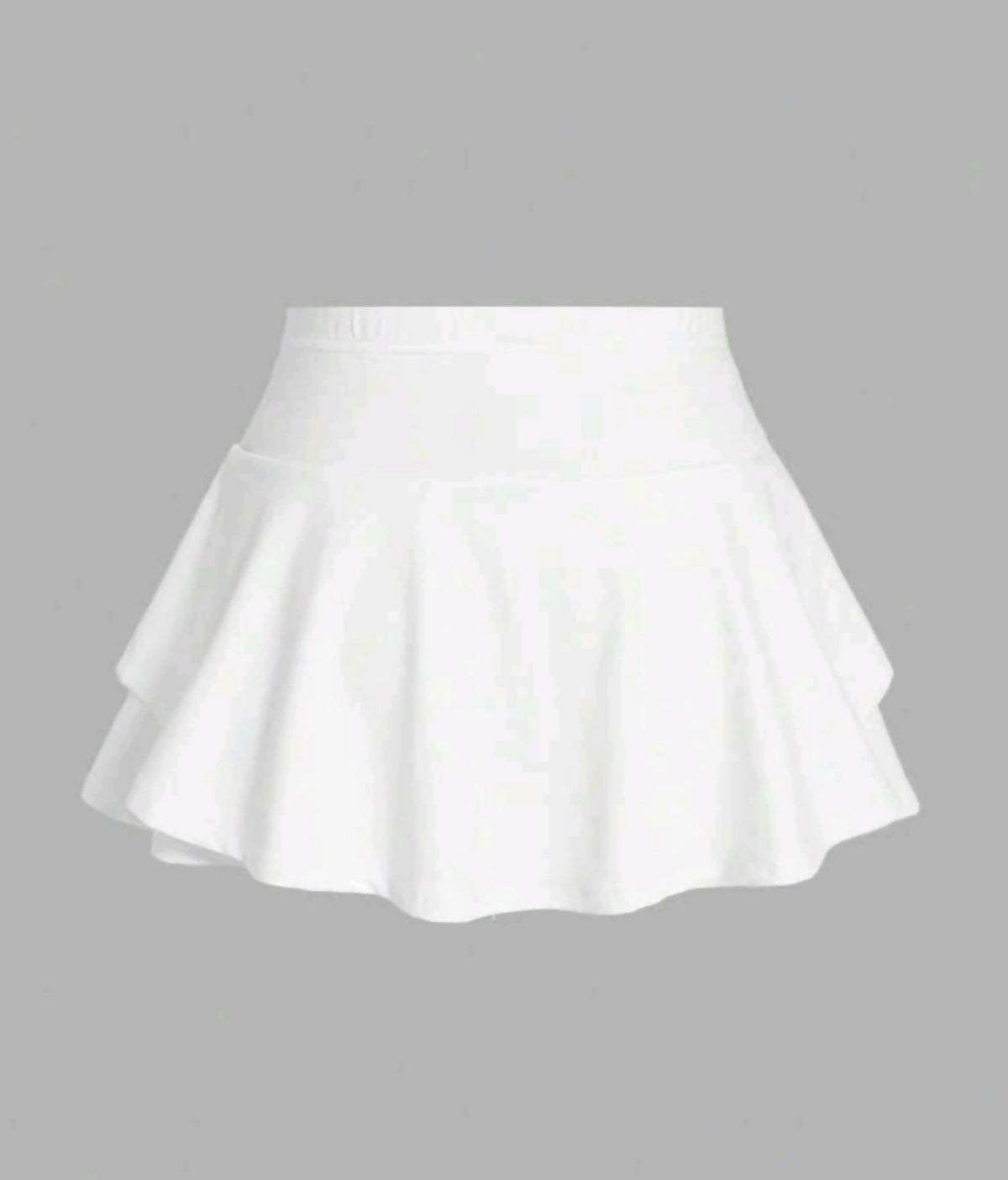 White Skort