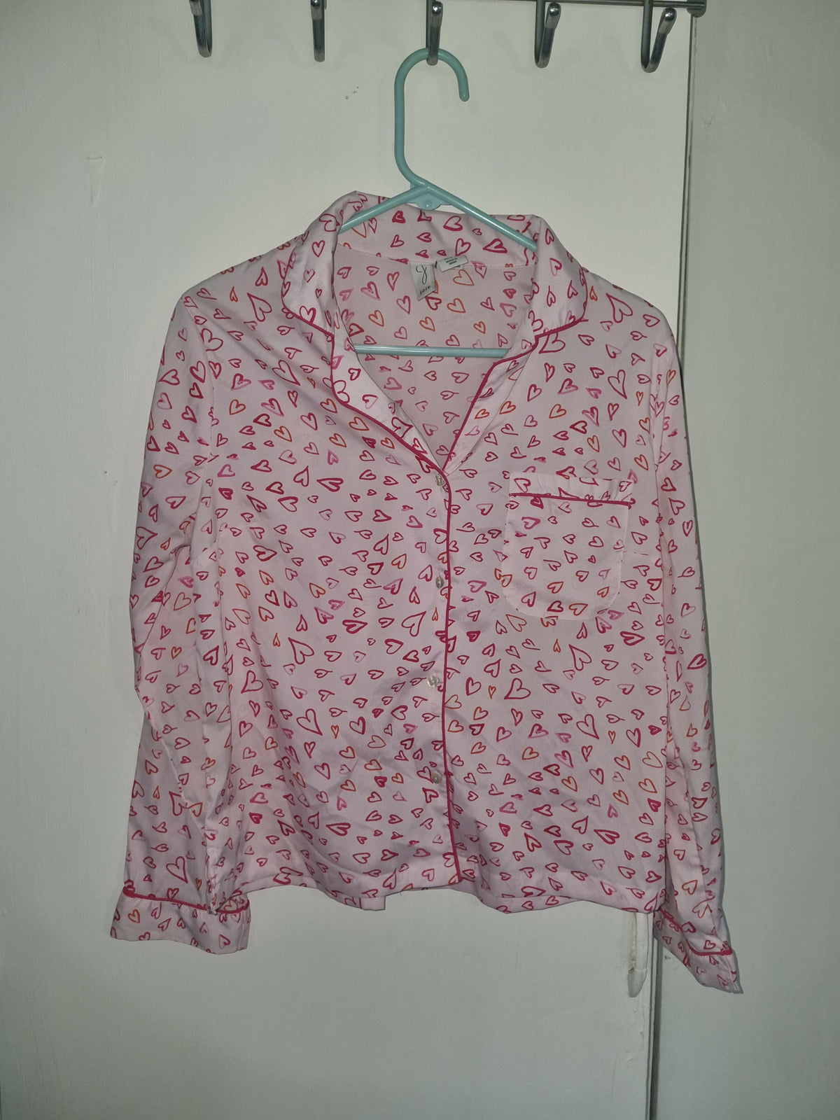 Pink Heart Pajama Set