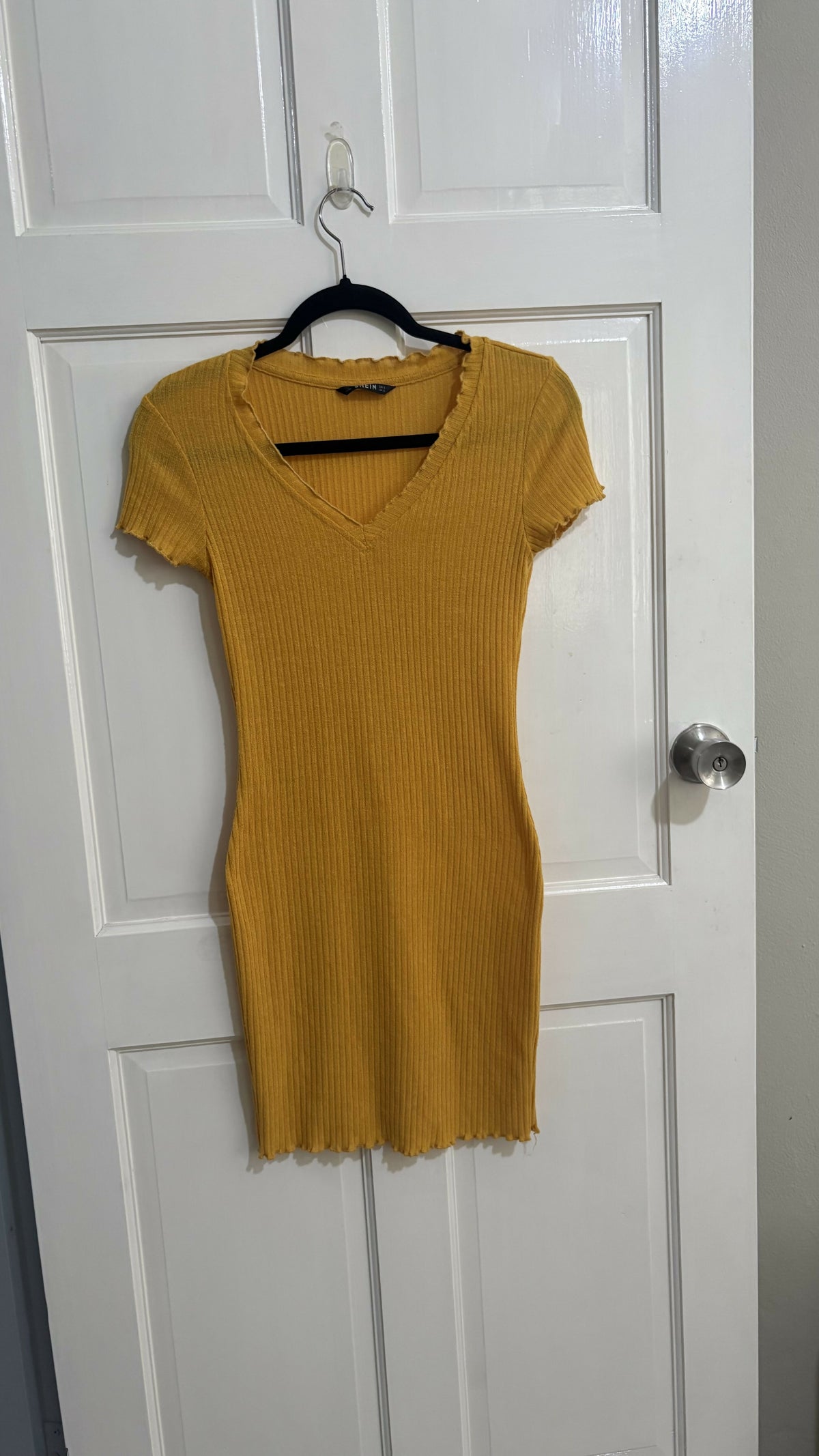 Ribbed Mini Dress