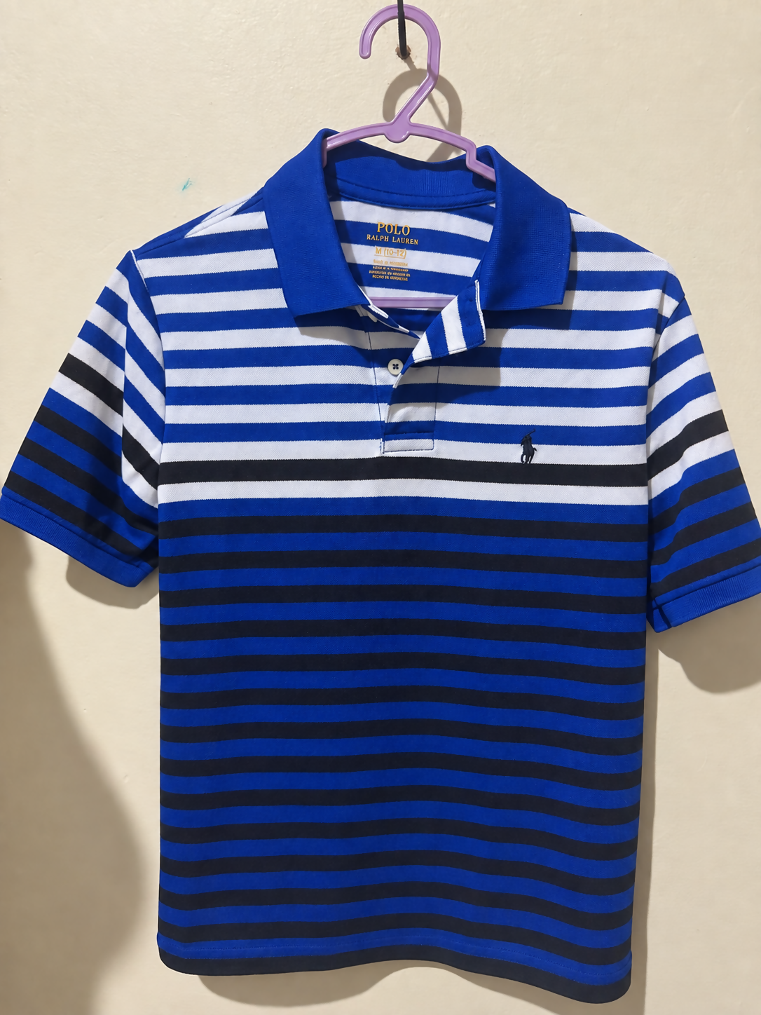 Boys Polo Ralph Lauren Polo Jersey Size M (10-12)