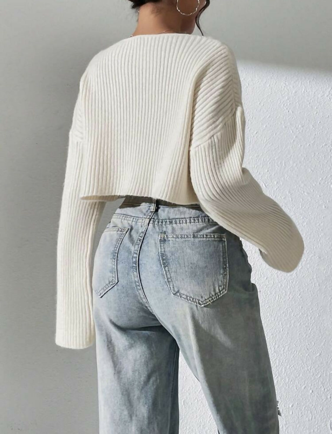 SHEIN cropped sweater