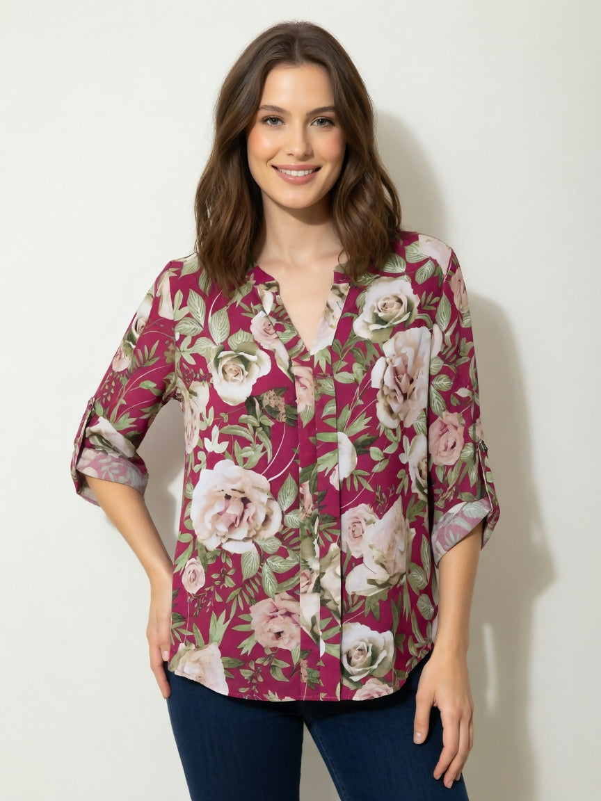 NY & Company Floral Top