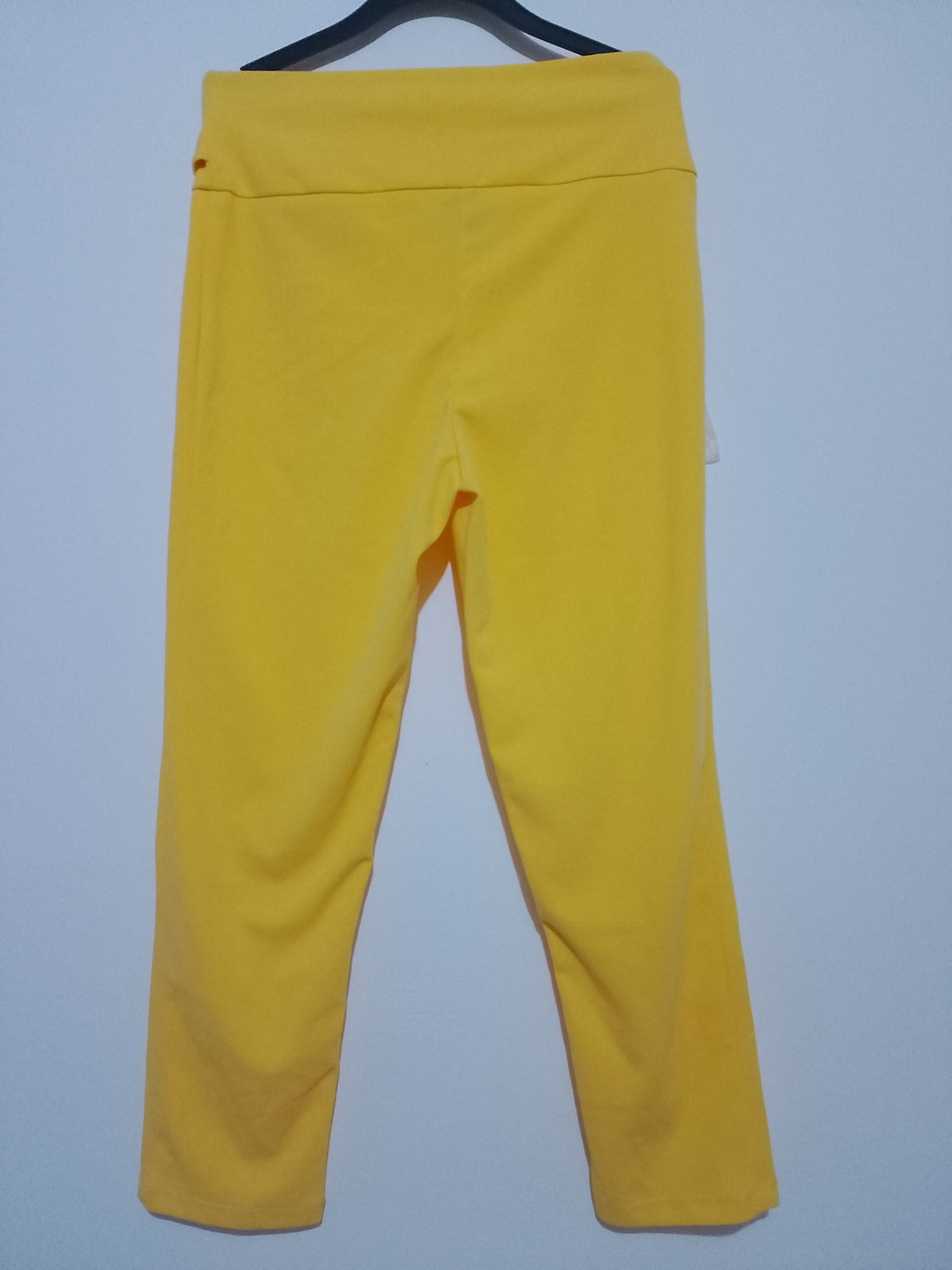 Wearever Yellow High Waisted Capri Pants
