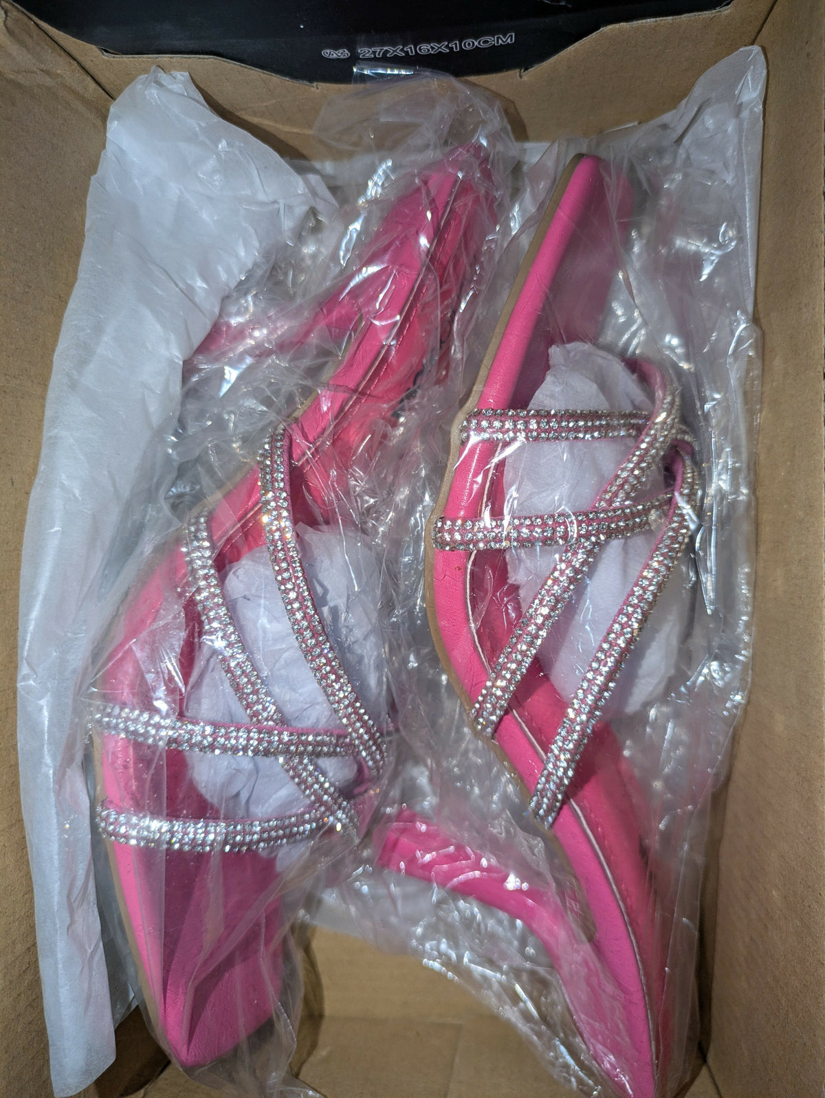 Fashionnova Hot Pink Heeled Mules