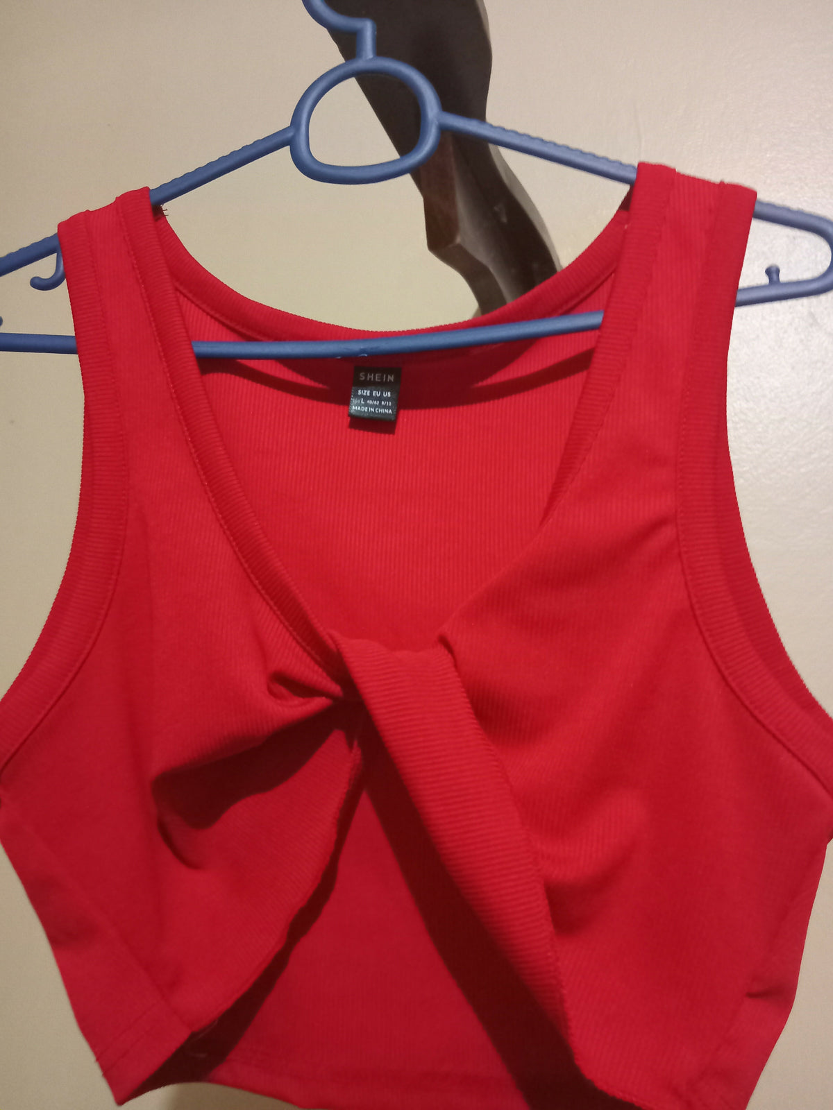 Criss Cross Crop Tank Top