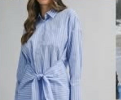 MABLE pinstripe dress