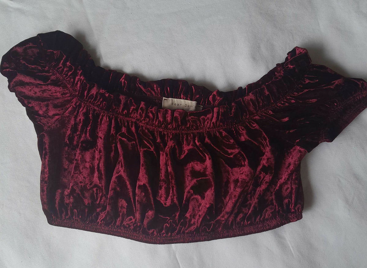 Pre-Loved Bear Dance Crop Top