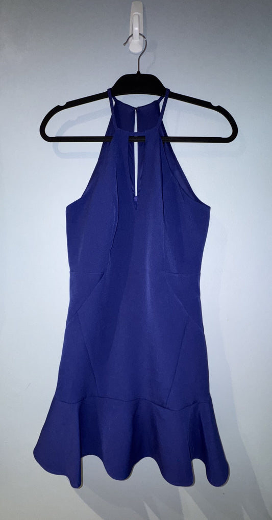 Blue cocktail dress