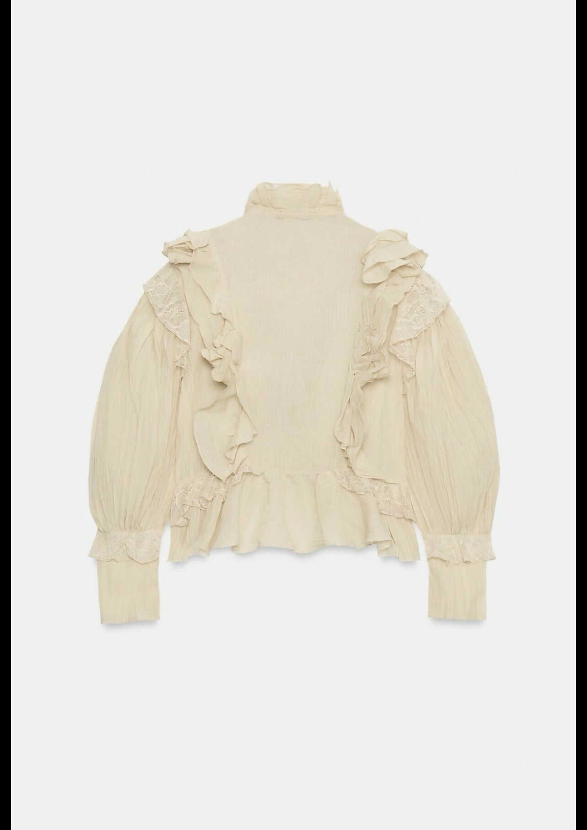 ZW COLLECTION ROMANTIC RUFFLED SHIRT