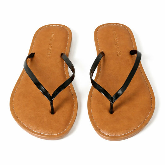 Black Strap Sandals