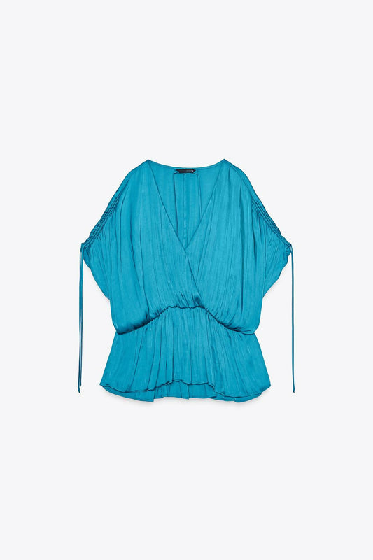 Zara Satin Blouse