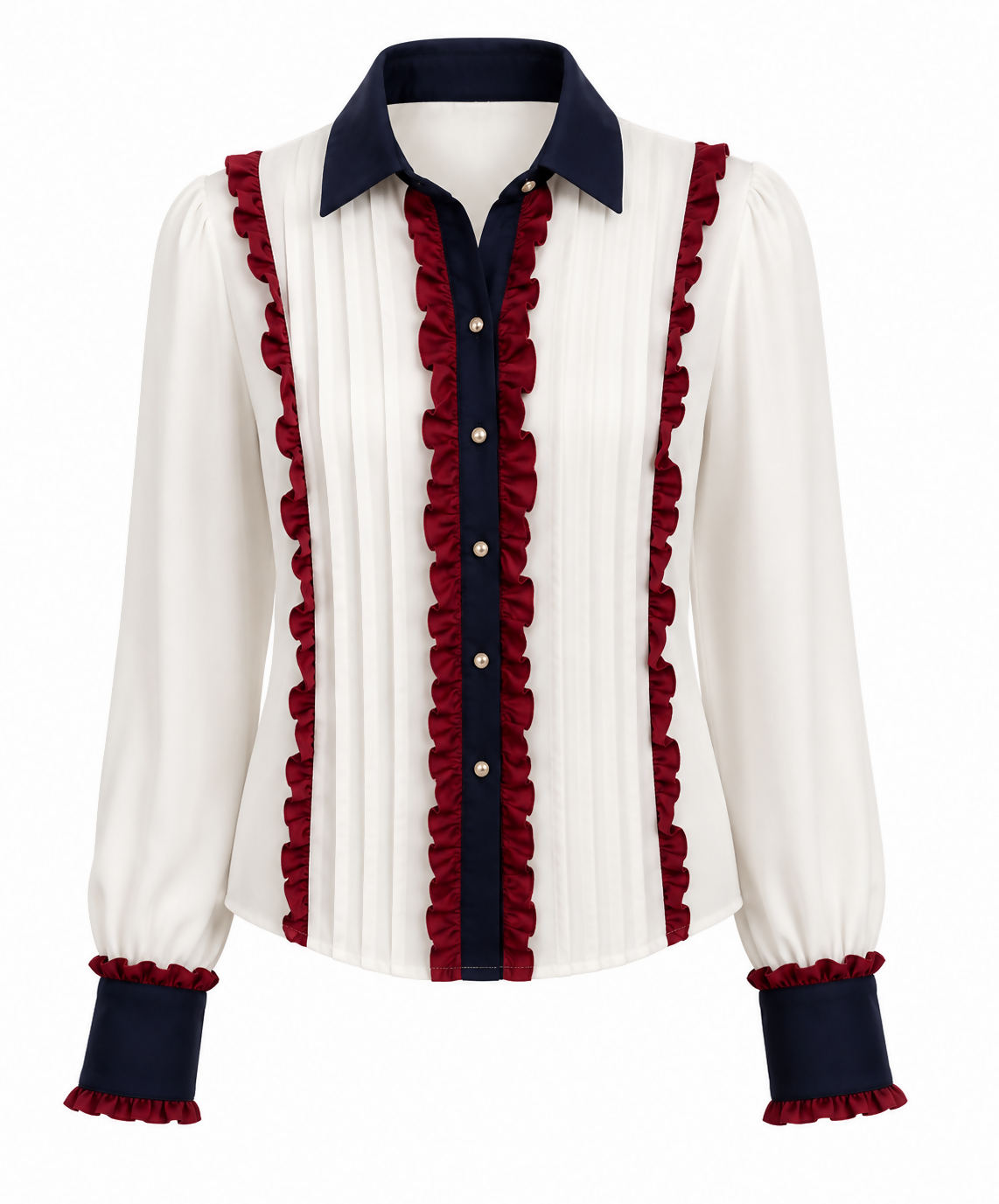 Women’s Ruffled Blouse/Shirt