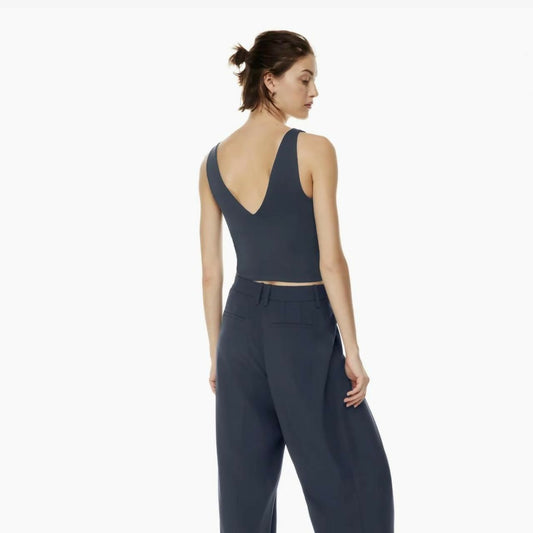 Aritzia V Neck Contour Top