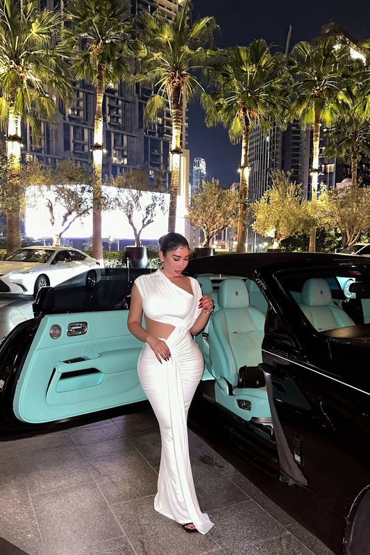 Fashion Nova White Dress: Medium