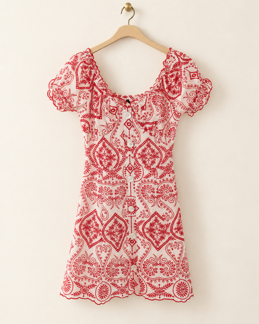 Shein Scarlet Reverie Dress