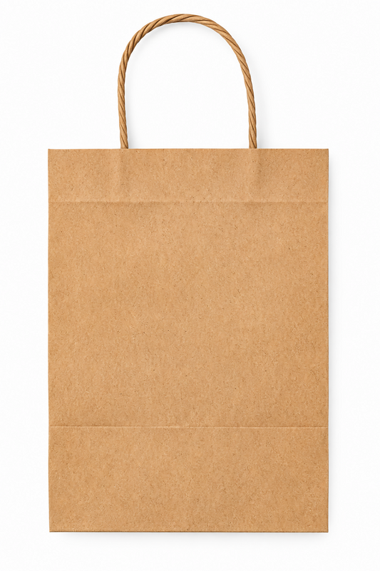 Medium Kraft Paper Gift Bags with Twisted Handles