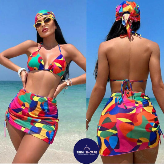 4pc Swimsuit Set