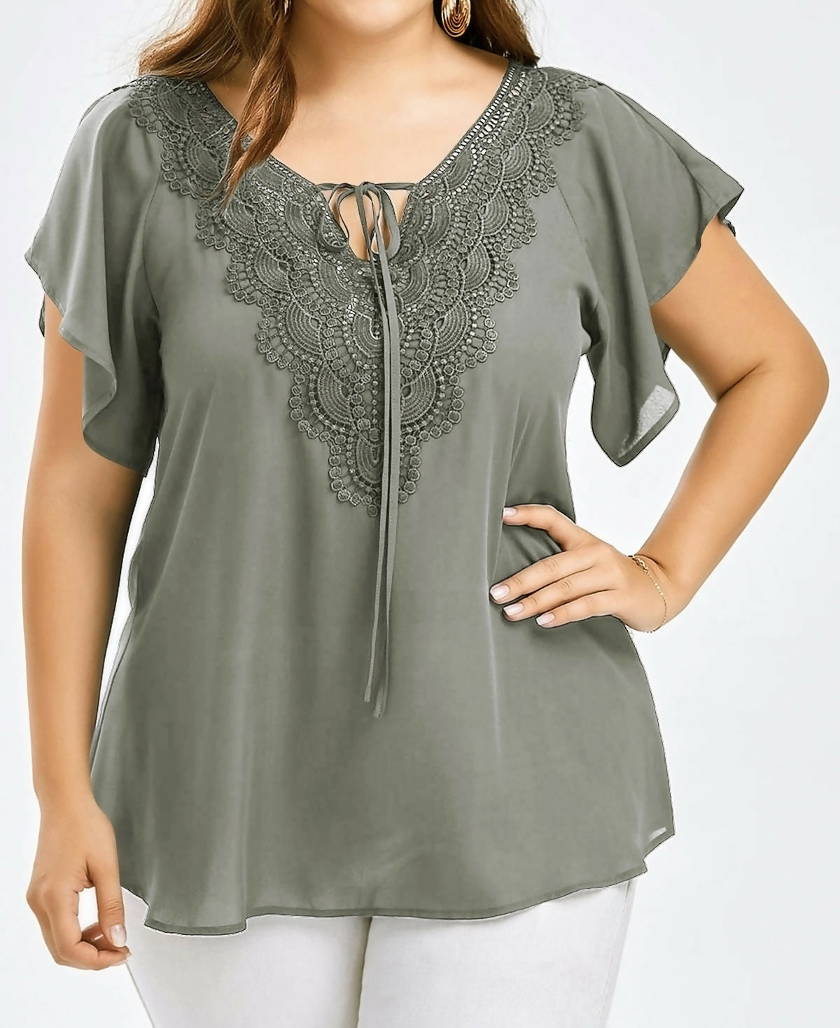 The Sage Élan Blouse