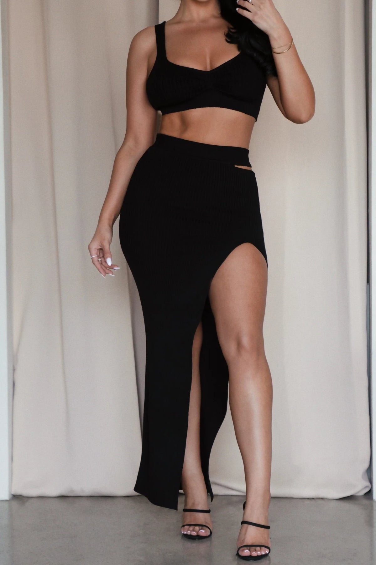 Marlina Knit Skirt Set